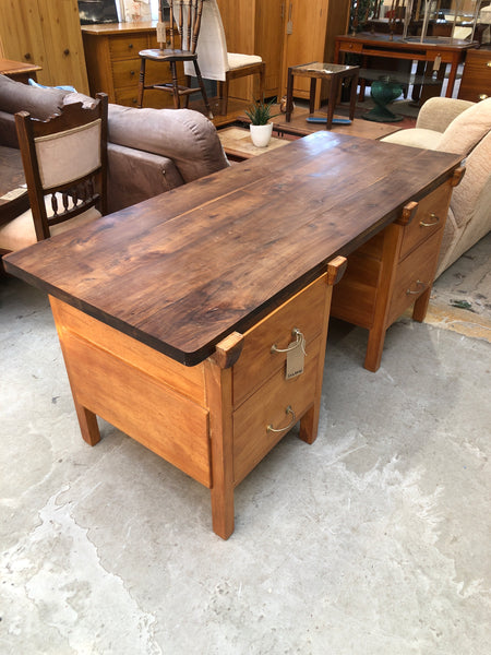 Handmade South African Stinkwood & Yellowwood Desk