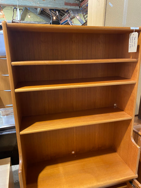 Teak Nathan Bookcase with Cupboard