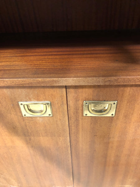 Vintage Display Cabinet with Cupboard