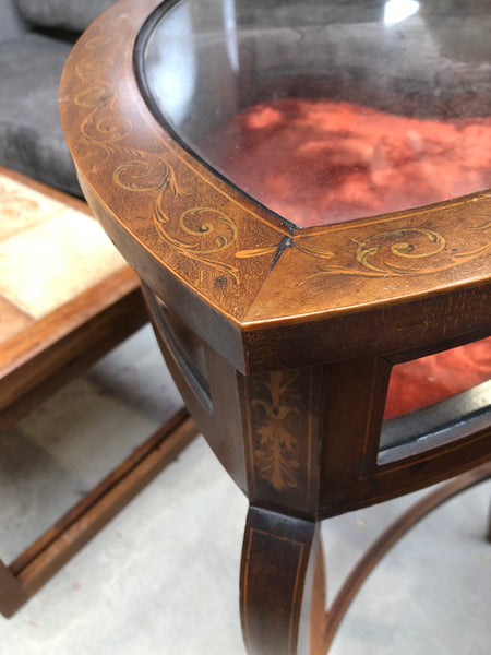 GHC - Edwardian Heart Shaped Bijouterie Table
