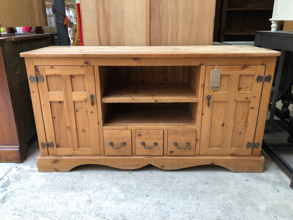 Solid Rustic Pine Sideboard