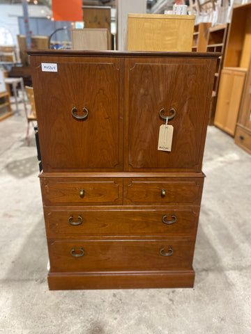Vintage G-Plan 1970s Cherrywood Cocktail Cabinet