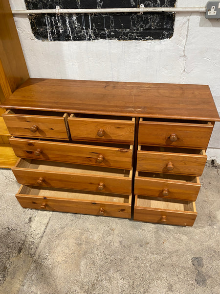 Large Pine Sideboard REF