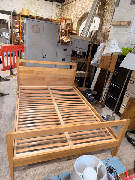 EU Wooden Double Bed Frame