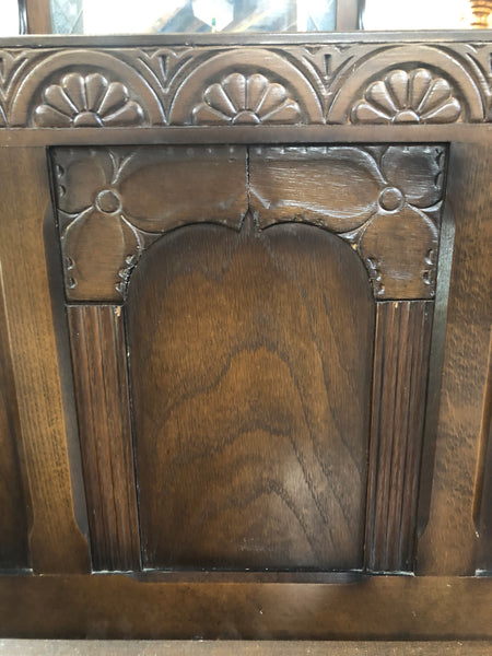 Wooden Monks Bench with Storage - GHC