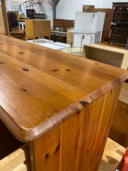 GHC - Pine 6 Drawer Desk