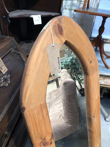 Rustic Pine Standing Mirror