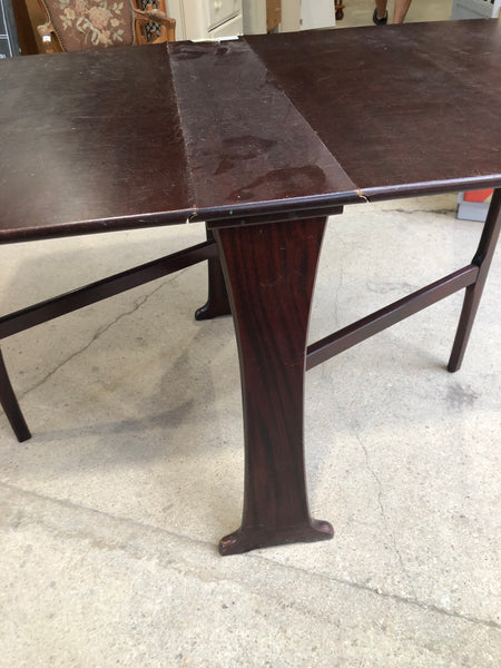 Dark Drop Leaf Table