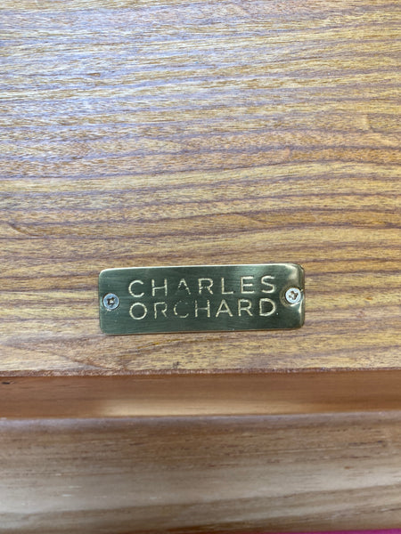 Charles Orchard Bamboo Top Side Table