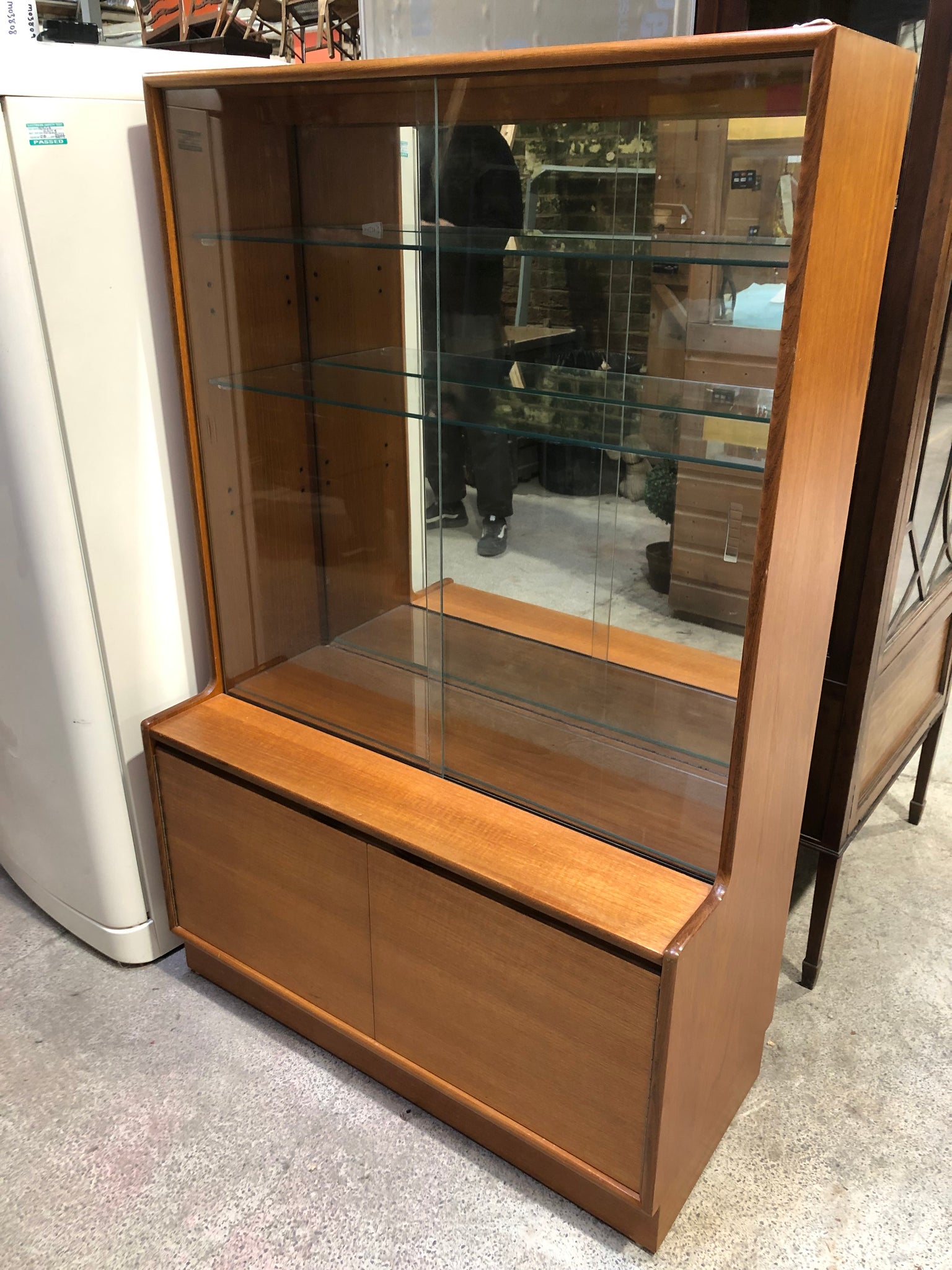 GHC - Mid Century Teak Display Cabinet