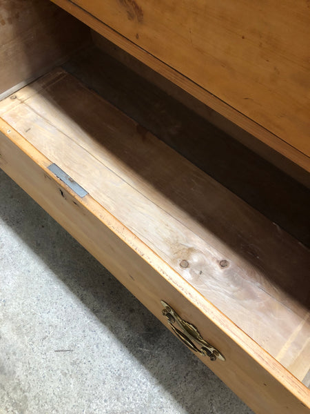 Rustic Pine Chest of Drawers