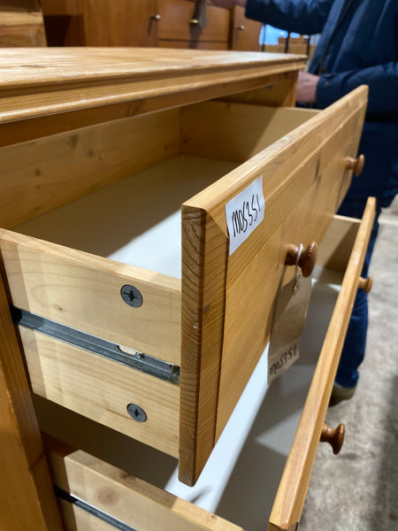 Pine Chest of 2 Drawers