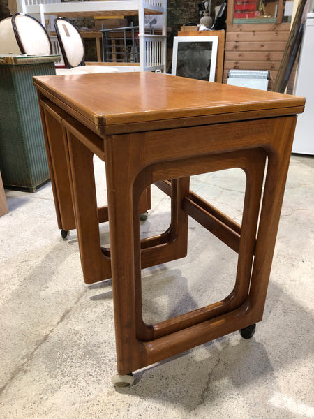 McIntosh Teak Triform Nest of Tables