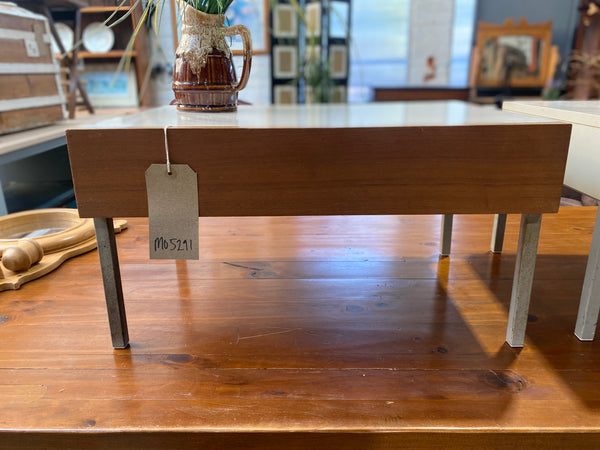 Interlubke Pair of Mid Century Teak Bedside Tables
