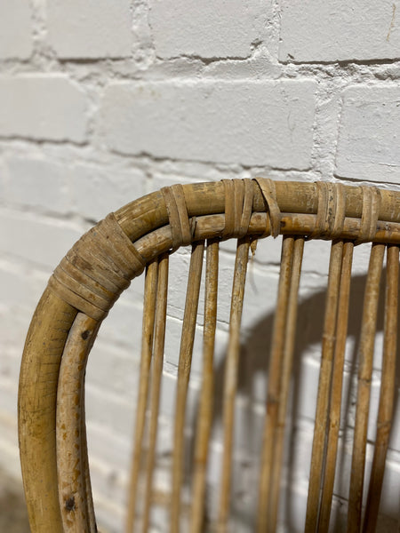 Vintage Cane Armchair