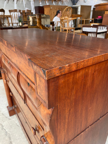 Victorian Flamed Mahogany Scottish Drawers