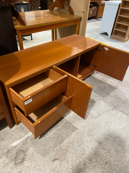 Mid Century Teak Low Entertainment Unit
