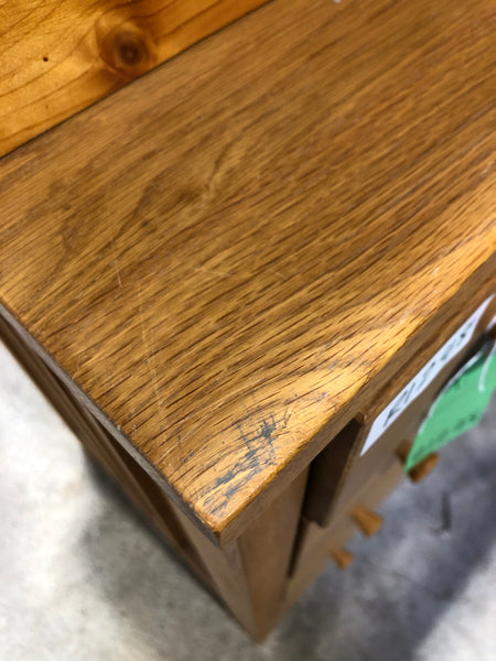 REF - Oak Chest of Drawers