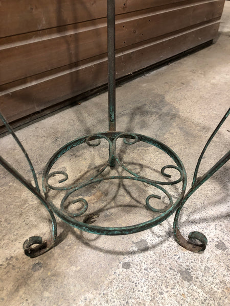 Wrought Iron Side Table