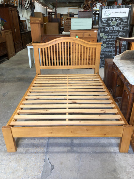 REF - Pine Double Bedframe