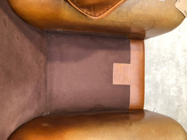 Tan Leather Armchair
