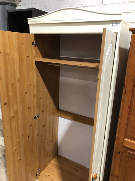 REF - Cream Double Wardrobe