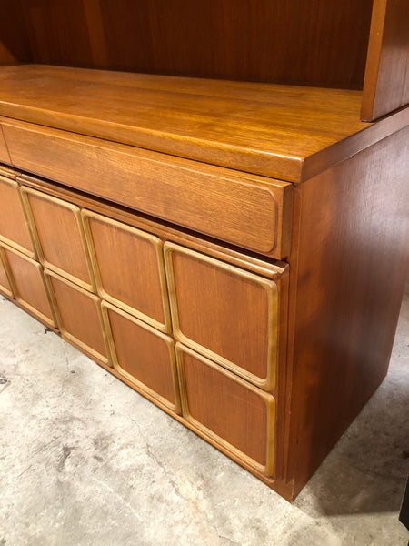 Mid Century McIntosh Teak Display Cabinet