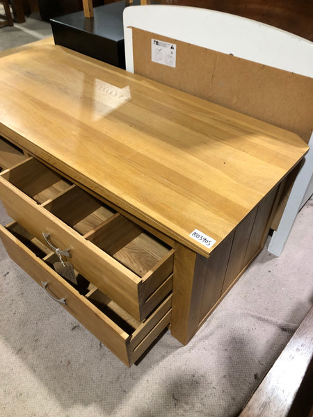 HRC - Solid Oak Living Room Unit