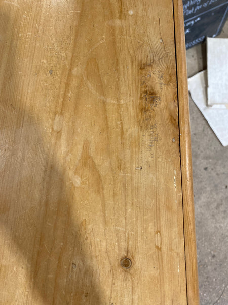 Large Rustic Pine Chest of Drawers