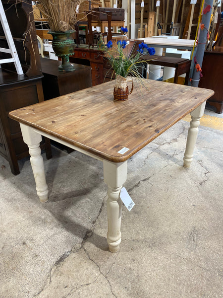 Pine Farmhouse Kitchen Table