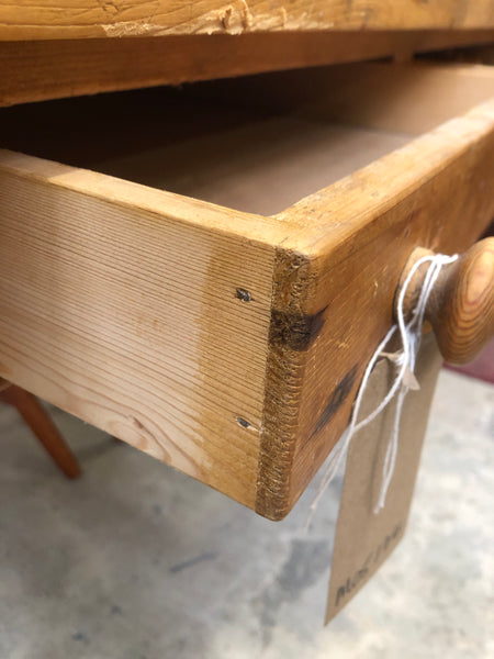 Rustic Pine Farmhouse Table