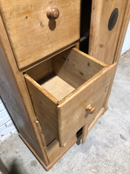 Rustic Pine Larder Cupboard