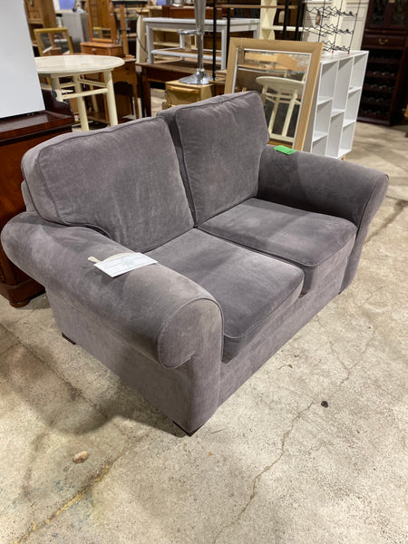 REF - Grey Two Seater Sofa