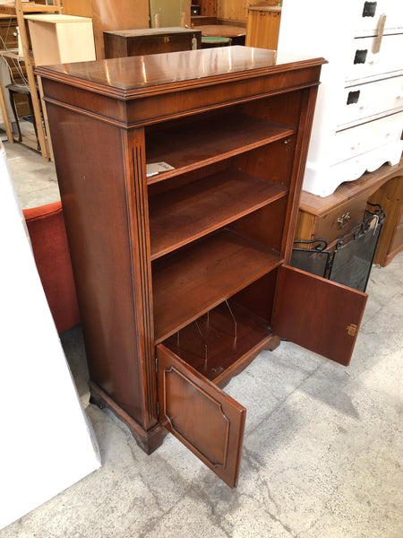 Bookcase with Storage Cupboard
