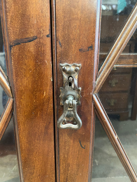 Mahogany Display Cabinet