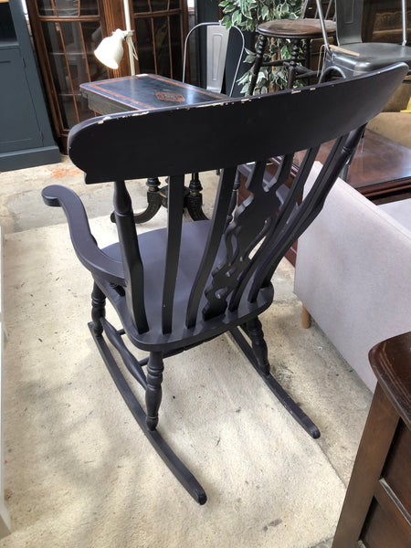 Purple Rocking Chair