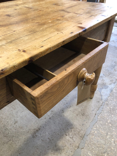 Rustic Pine Farmhouse Kitchen Table