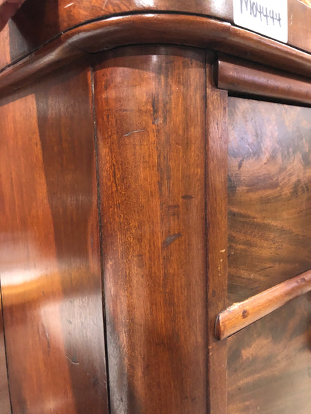 GHC - Flamed Mahogany & Walnut 2 over 3 Chest of Drawers