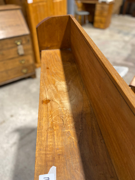 Small Vintage Oak Bookcase