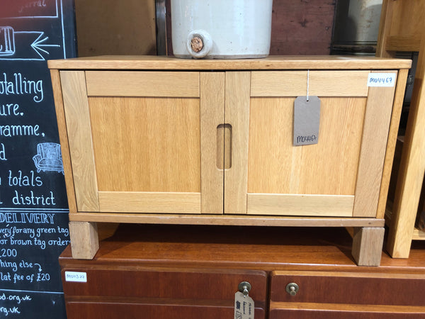 Oak Veneer Storage Cupboard