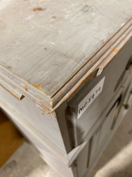 Painted Grey Pine Welsh Dresser
