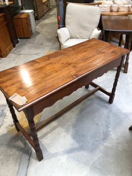 Vintage Pine Console Table