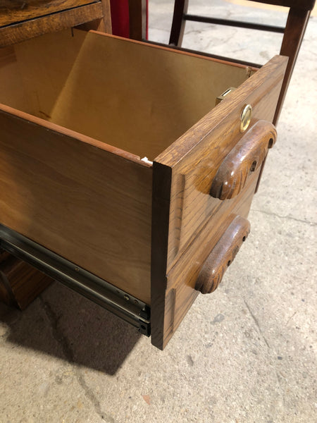 Solid Wood Bureau Computer Desk