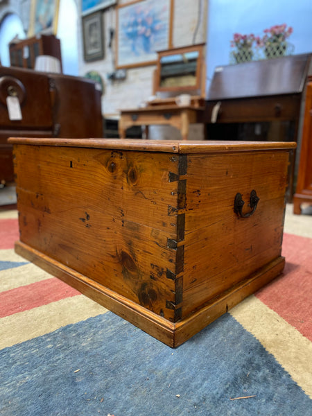 Antique Pine Trunk