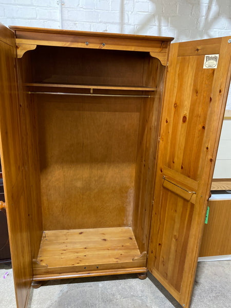 Pine Double Wardrobe REF