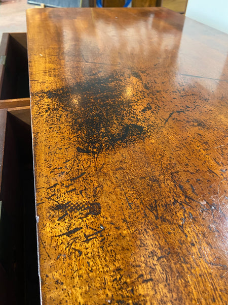 Flamed Mahogany Chest of Drawers