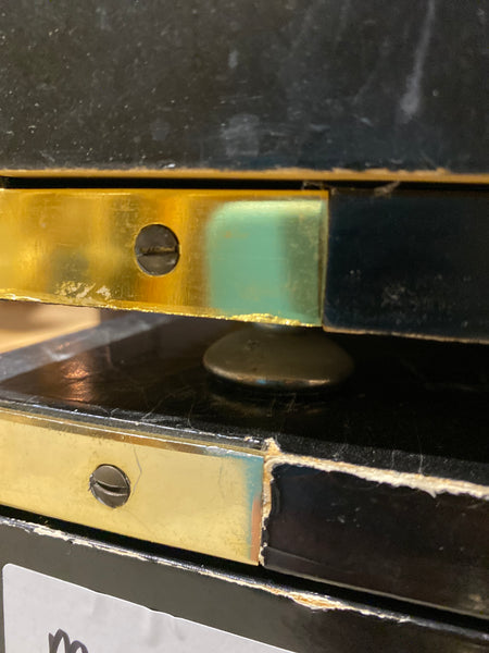 Campaign Style Bedside Table