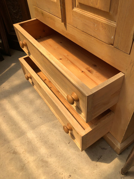 Pine Compact Wardrobe