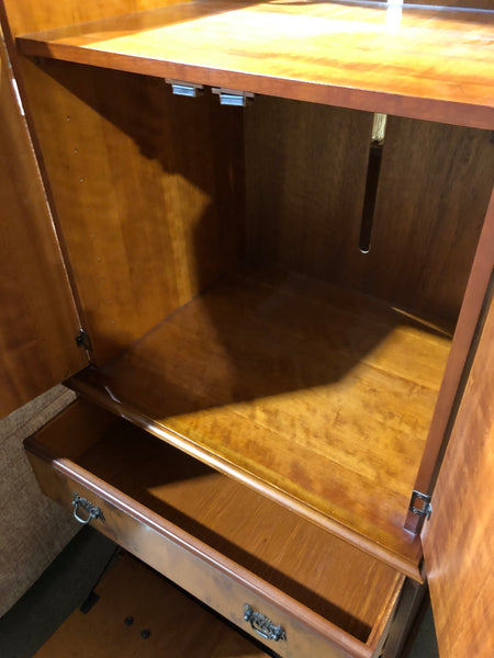 Tall Record Player Cabinet