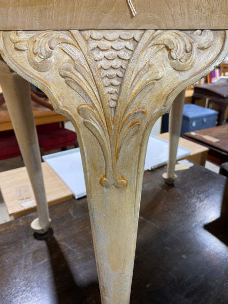 Oval Table with Glass Top